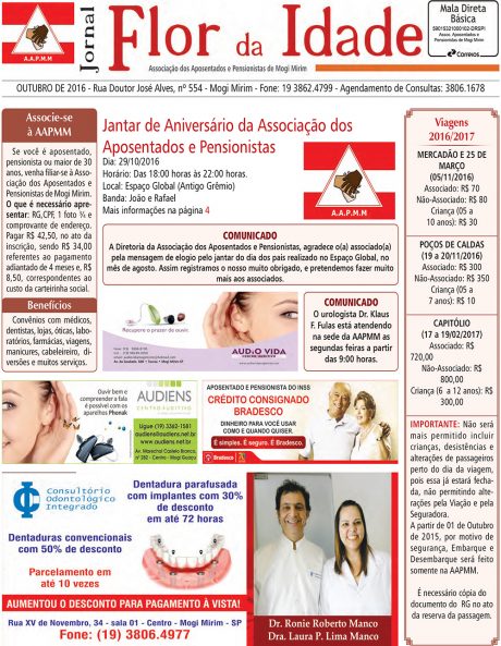 Outubro de 2016