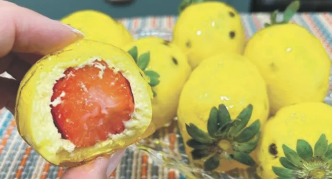 Morango do Amor com Casquinha de Maracujá: receita fácil e irresistível