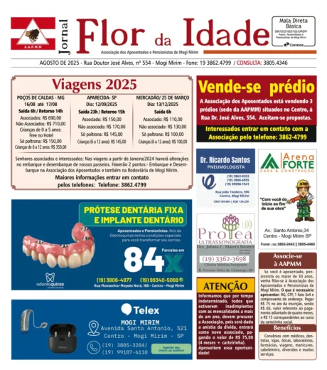 Jornal AAPMM Mogi Mirim  Agosto 2025