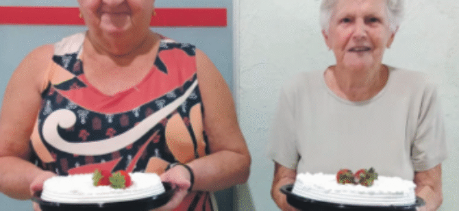 Associação dos Aposentados e Pensionistas de Mogi Mirim divulga ganhadoras do bolo de aniversário de dezembro