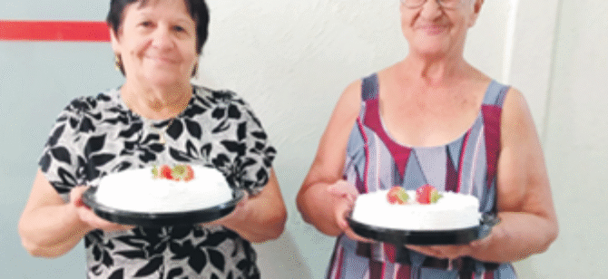 Associação dos Aposentados e Pensionistas de Mogi Mirim divulga ganhadoras do bolo de aniversário de fevereiro