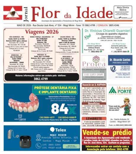 Jornal AAPMM Mogi Mirim Maio 2026